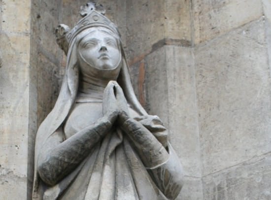 Statue de sainte Radegonde