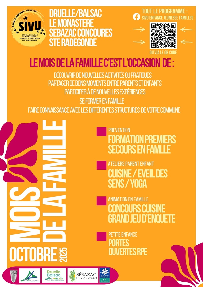 Lire la suite à propos de l’article Deuxième édition du « mois de la famille »